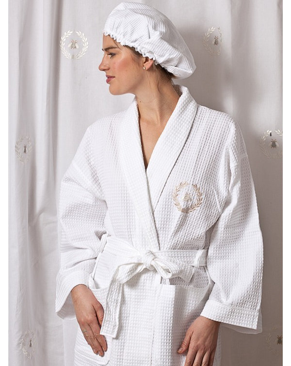 Jacaranda Living Cotton Waffle Bathrobe Wayfair